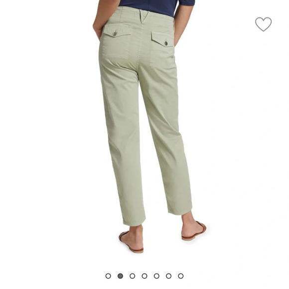 Veronica Beard Arya Cargo straight button fly pants - Picture 2 of 13